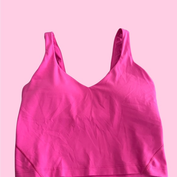 Lululemon EUC Align Tank size 8 pink - Picture 3 of 5